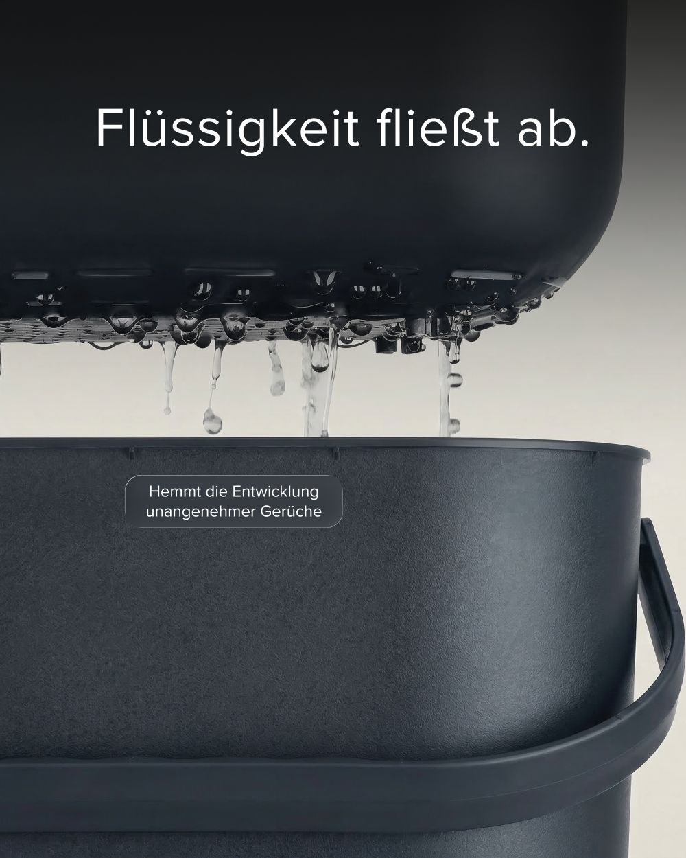 Bio Mülleimer - mit Innensieb