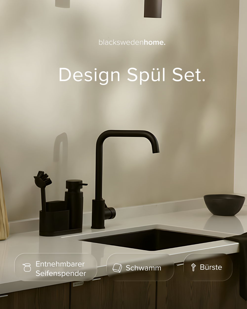 Spülbecken Organizer Set